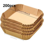 50-200PCS Air Fryer Disposable Baking Paper
