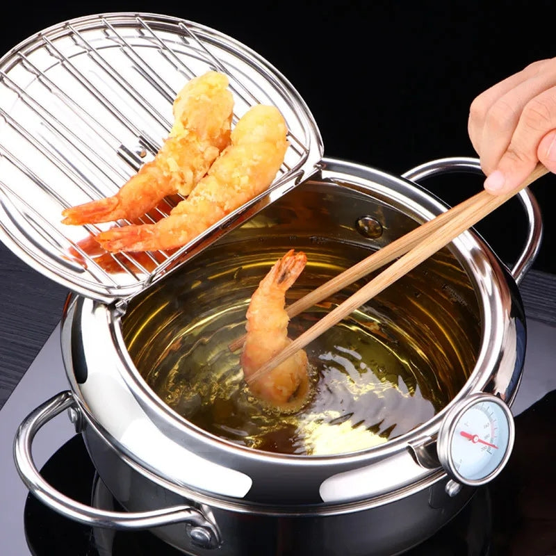 3.2L Japanese Deep Frying Pot