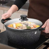 Non-stick Stone Stock Pot with Lid