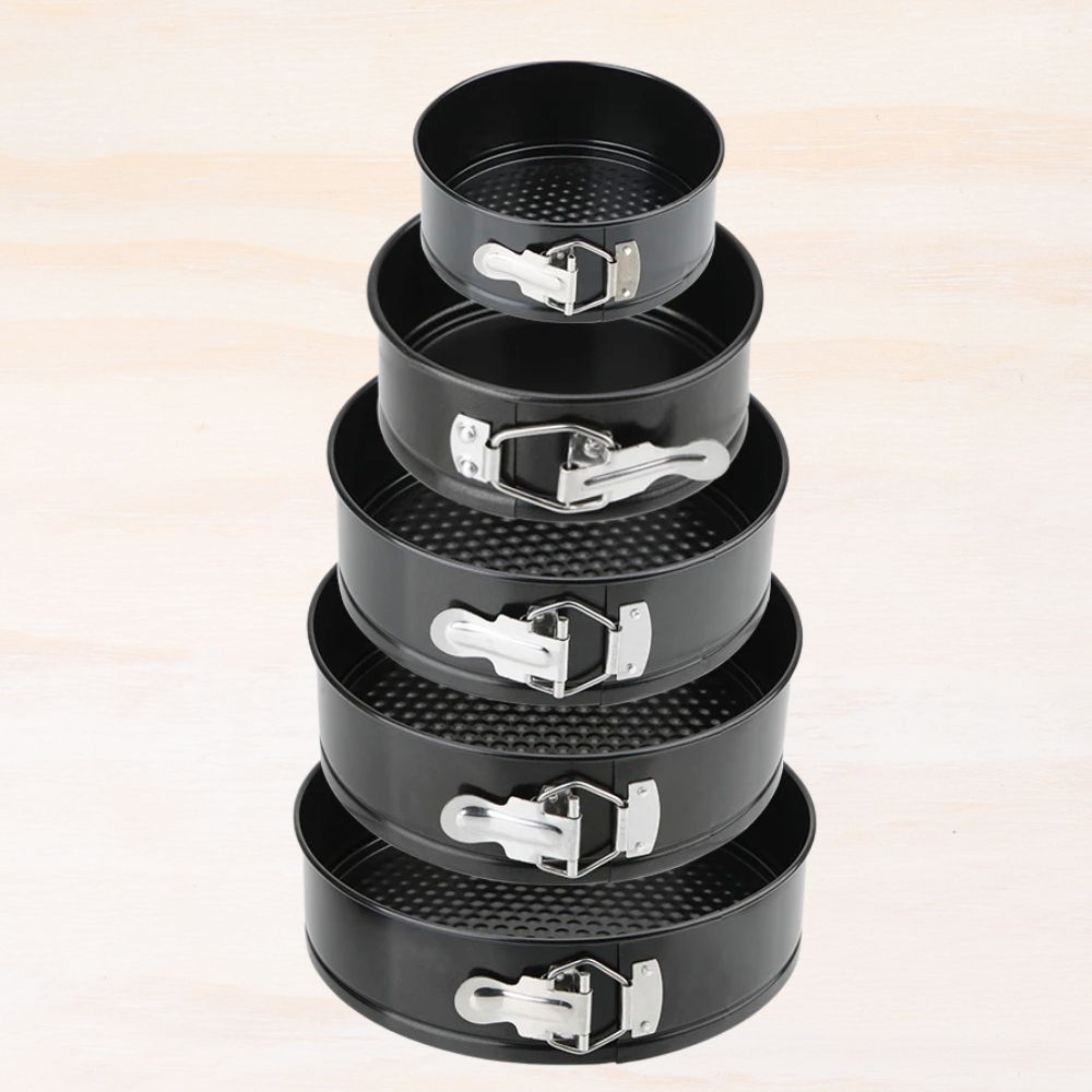 Round Carbon Steel Cake Mould