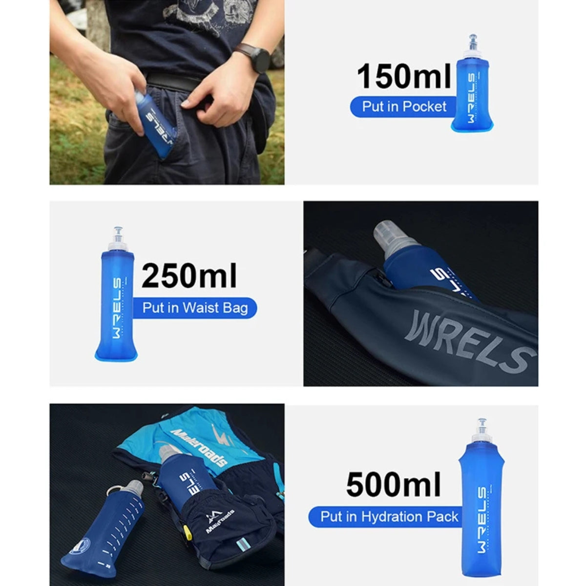 Collapsible Running Water Bottle