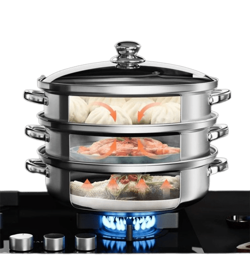 Multifunctional 3 Tier Food Steamer