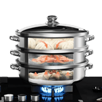 Multifunctional 3 Tier Food Steamer