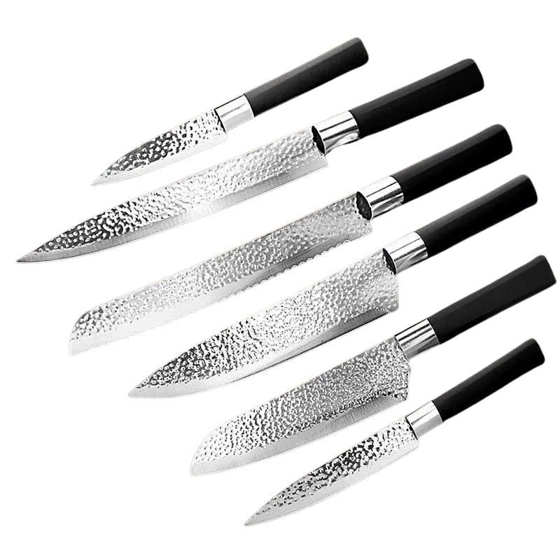 High Carbon 6pc Japanese Knife Set